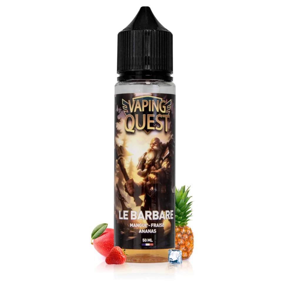 Vaping Quest - Le Barbare 0mg 50 ml - Mixup Labs